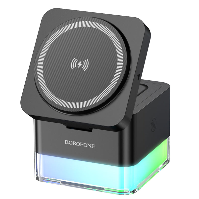 Square 3-in-1 Folding Magnetic Wireless Fast Charger