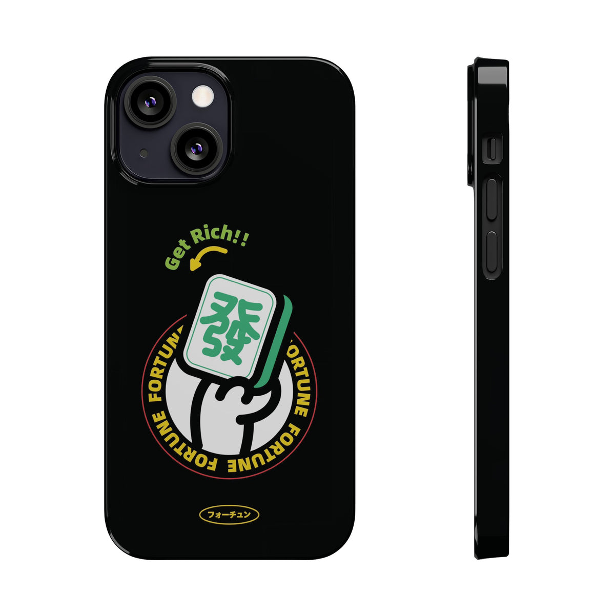 Get Rich Slim Phone Case - SKmobile Canada