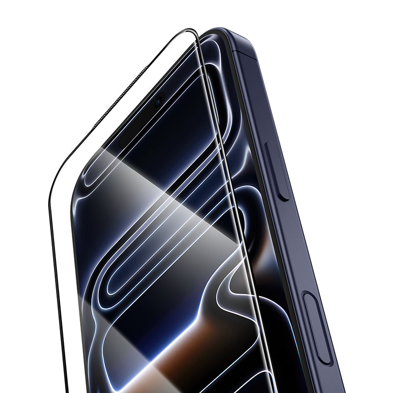 Guardian G16 Full Screen Tempered Glass Screen Protector for iPhone 17 / 16 Pro (0.4mm Clear)