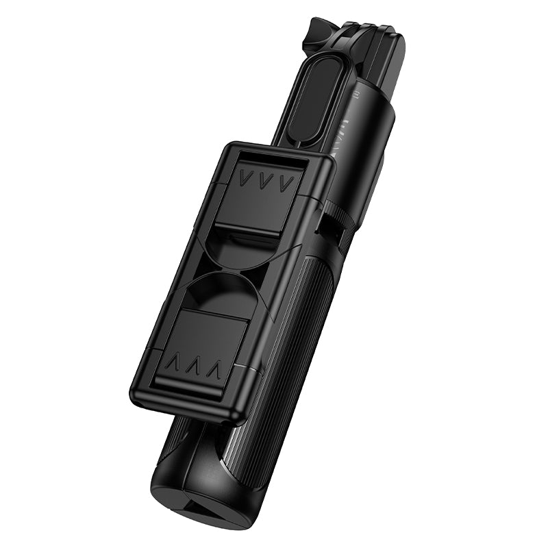 Ultra-Compact Bluetooth Selfie Stick and Foldable Travel Tripod (62cm)