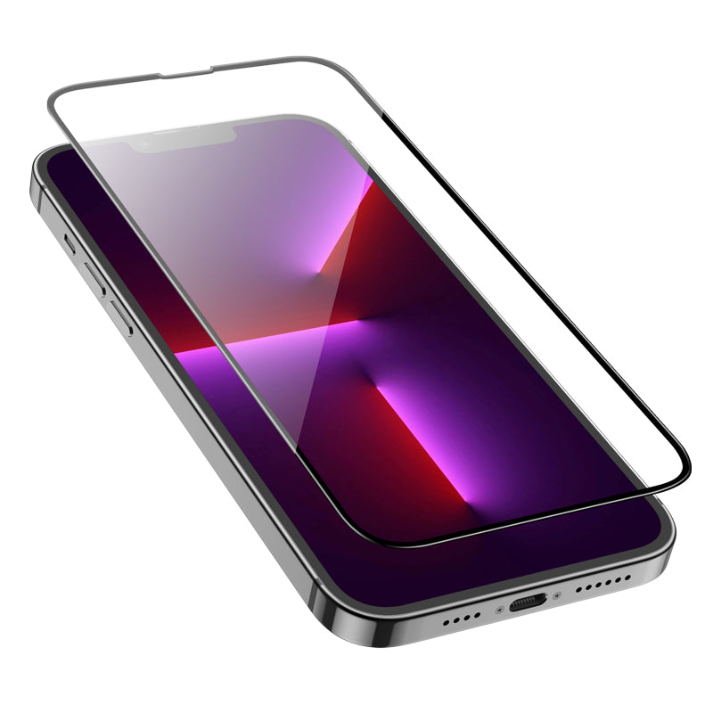 Full Screen Tempered Glass Screen Protector for iPhone 16e | 14 | 13 | 13 Pro (0.4mm Clear)