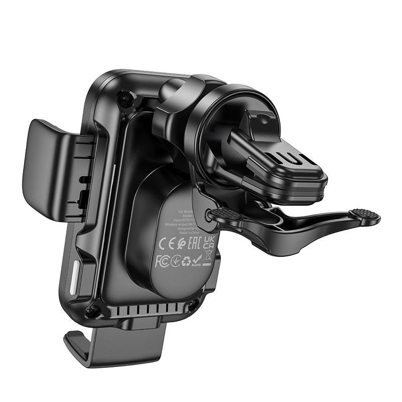 Wireless Charging Car Mount w/ Auto Clamping - SKmobile Canada