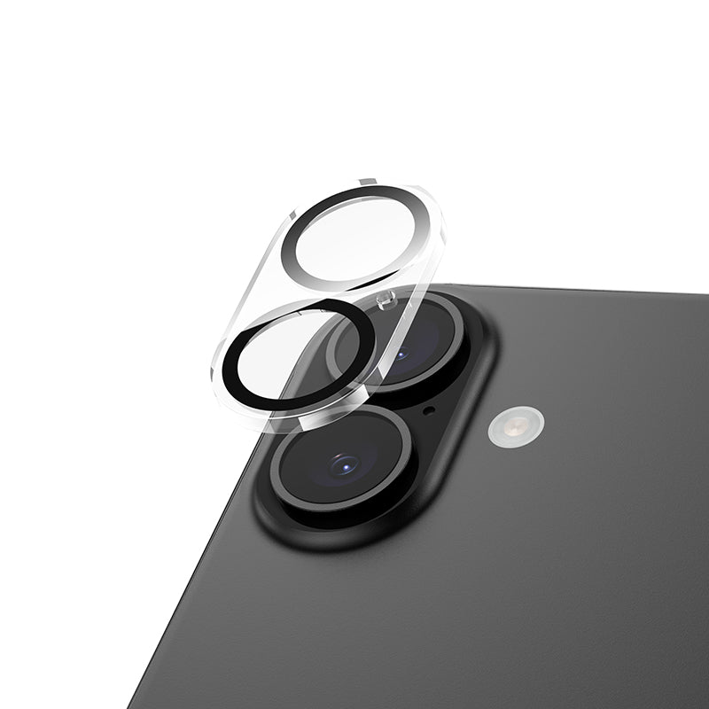 Full Coverage Tempered Glass Lens Protector for iPhone 17