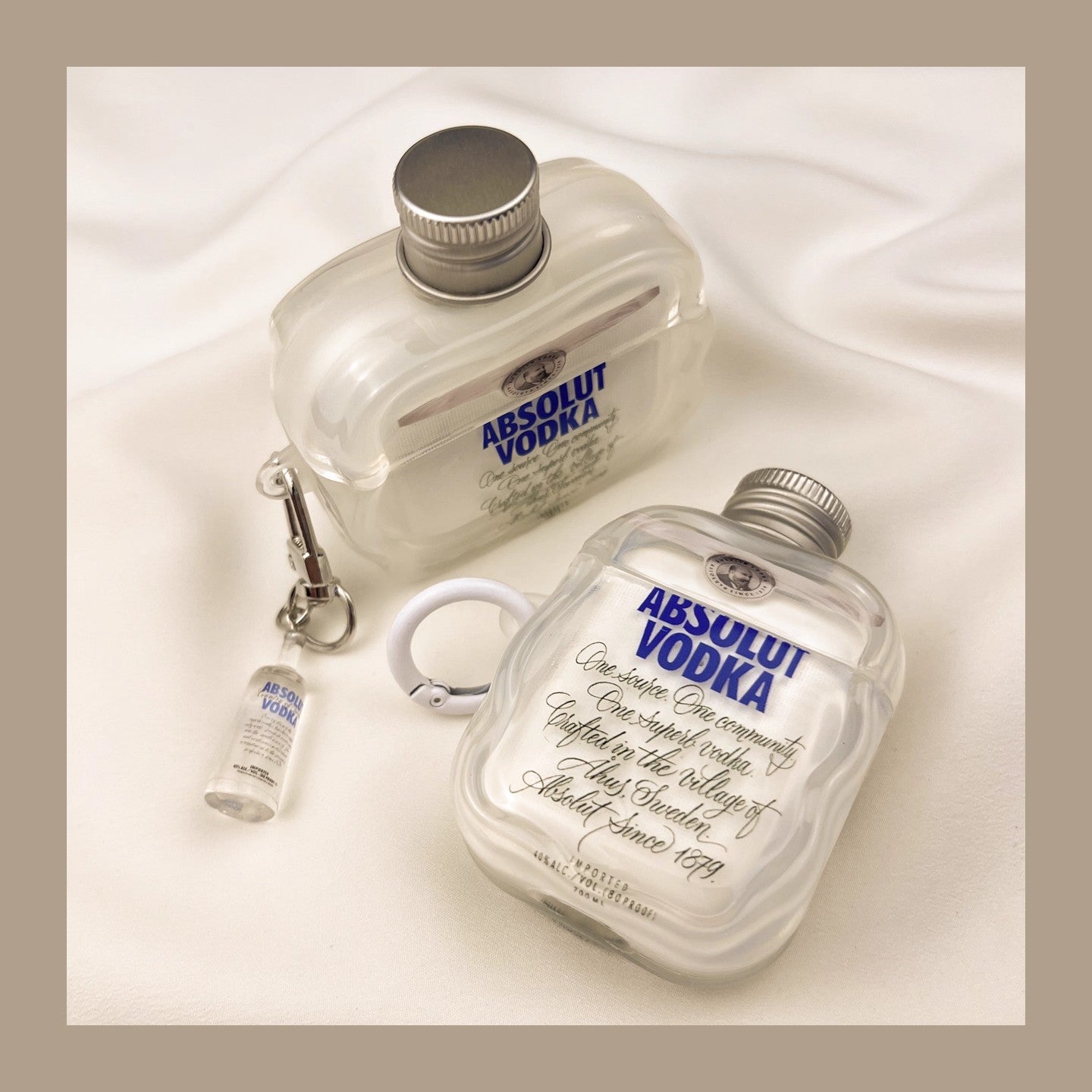 Mini Vodka Bottle AirPods Case