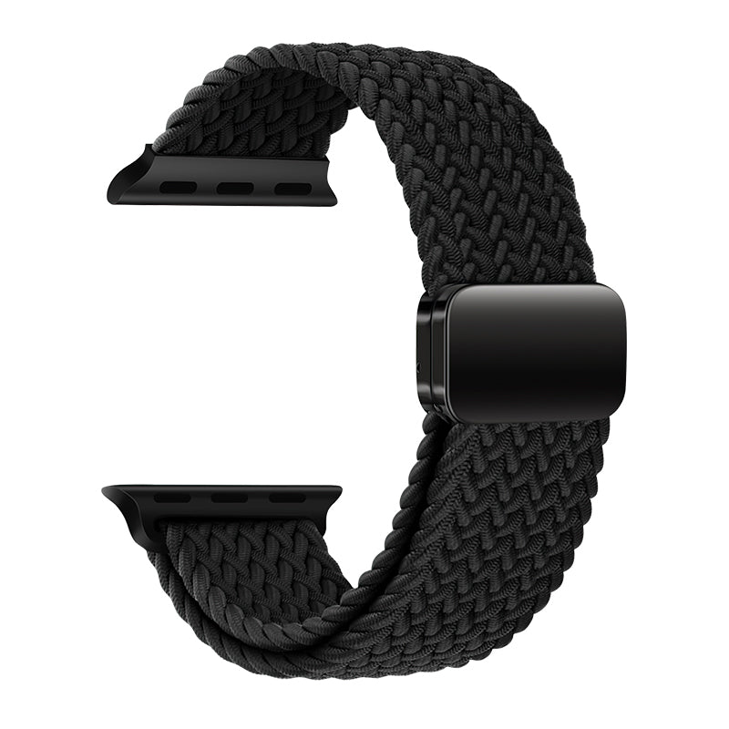 Premium Braided Nylon Loop Band with Magnetic Clasp for Apple Watch
