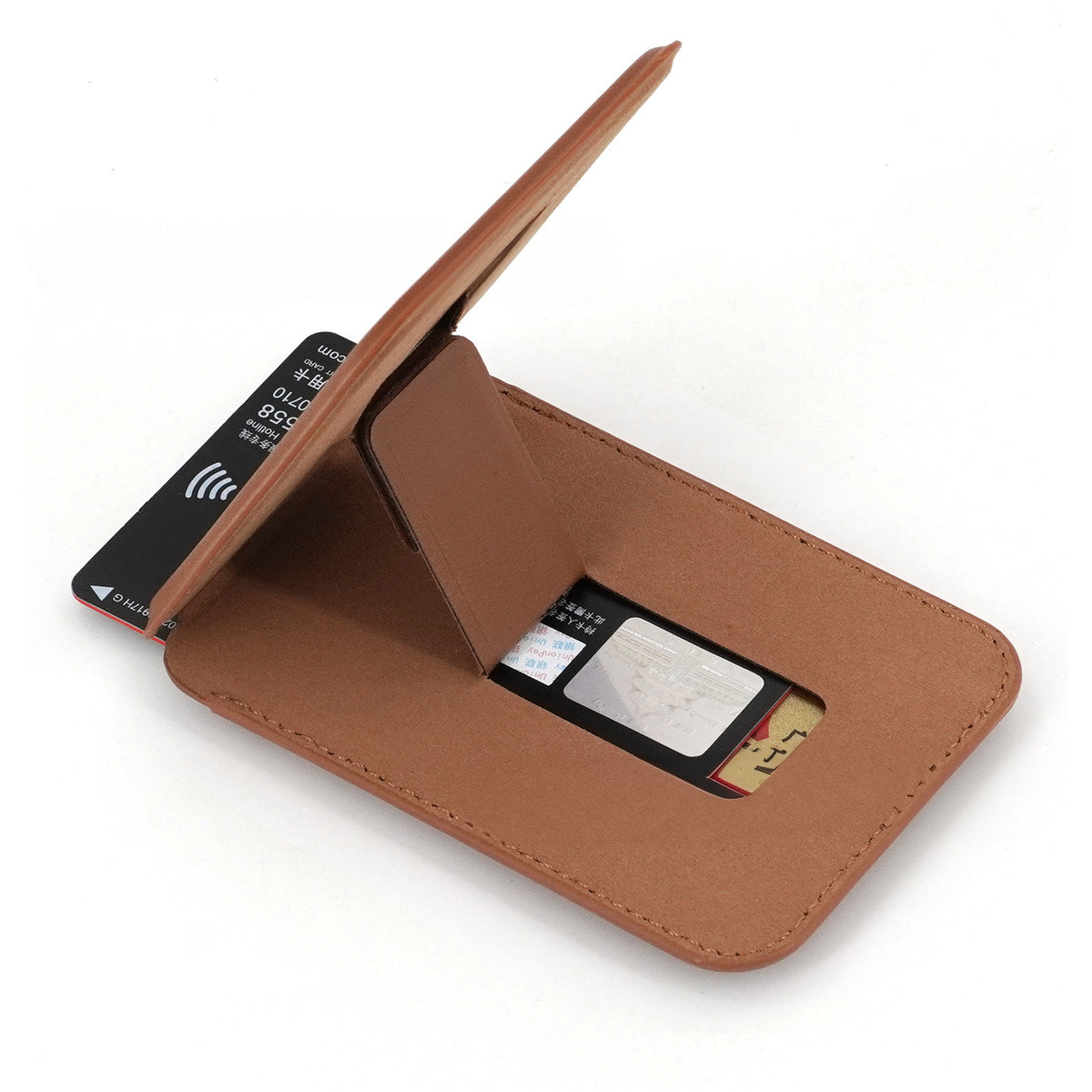 Magnetic MagSafe Card Holder Wallet with Kickstand