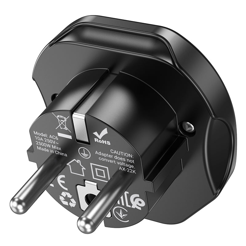 Universal Conversion Adapter Plug (Europe)