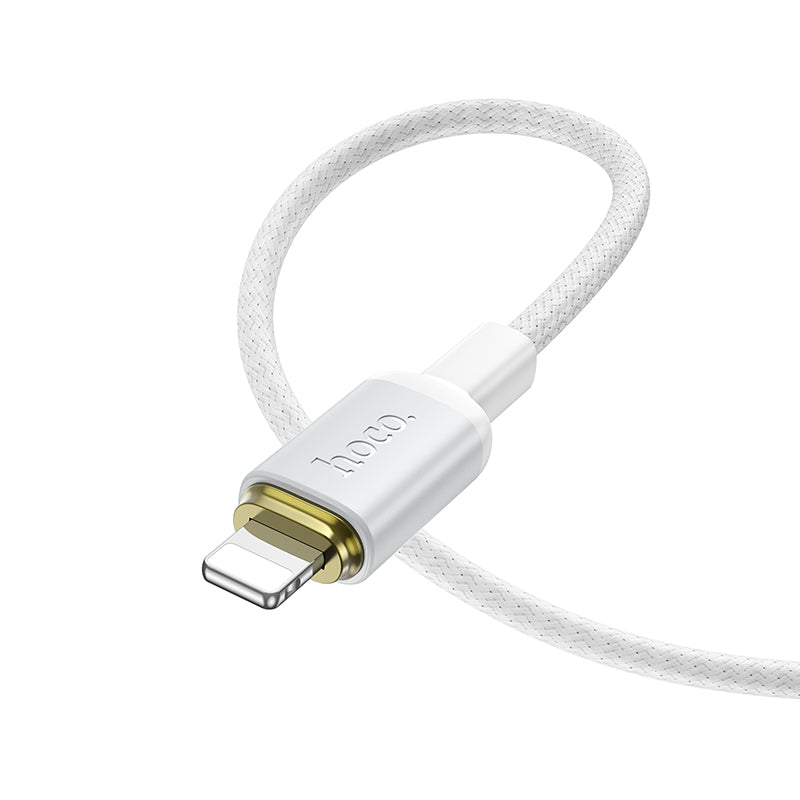 Durable Nylon Braided USB to Lightning Fast Charging and Data Cable (1m)