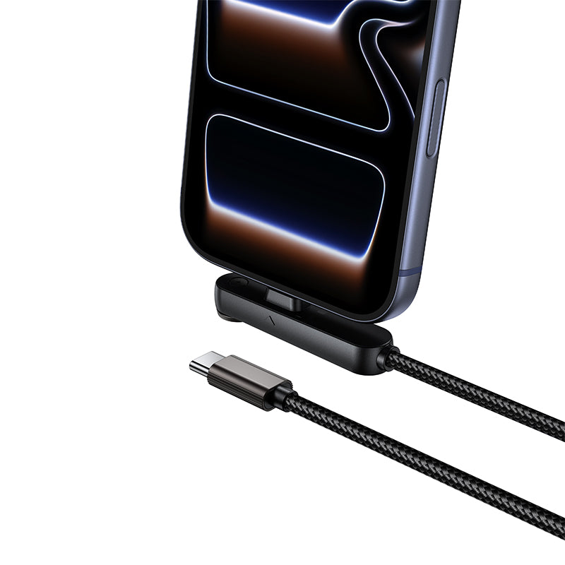 Braided USB-C to USB-C Fast Charging Cable with Foldable Kickstand (1m)