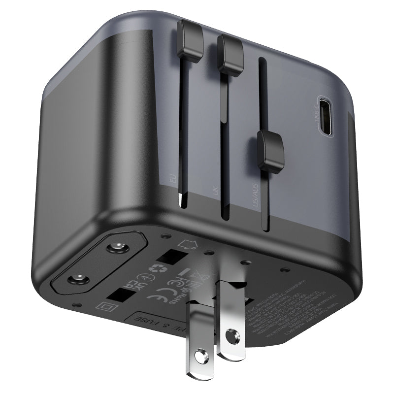 Leader 3-Port Universal Conversion Charger (1 x USB-C, 2 x USB-A) - SKmobile Canada