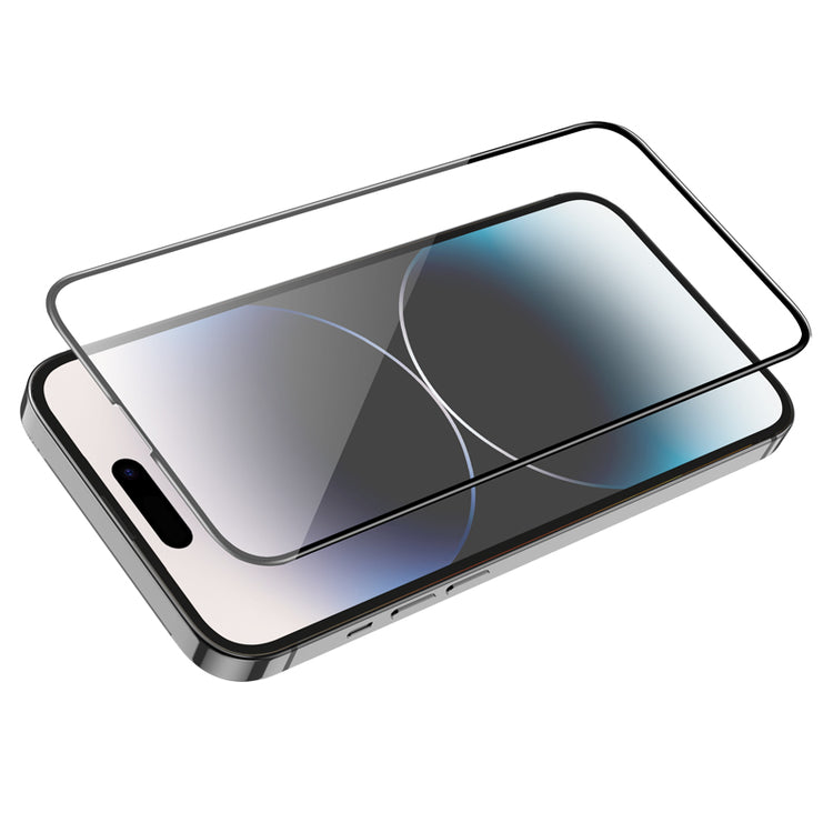 Full Screen Tempered Glass Screen Protector for iPhone 14 Pro (0.4mm Clear)