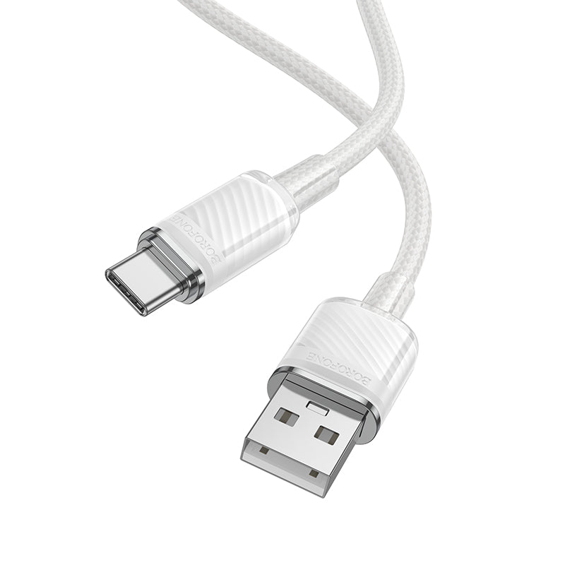 Borofone Braided USB to USB-C Data and Charge Cable (1.2m)