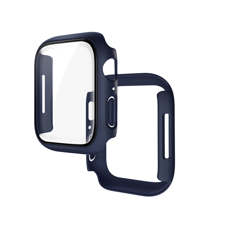 Shadow Series 3D Thermal Bending Film Integrated Protective Case for Apple Watch Series 7/8/9