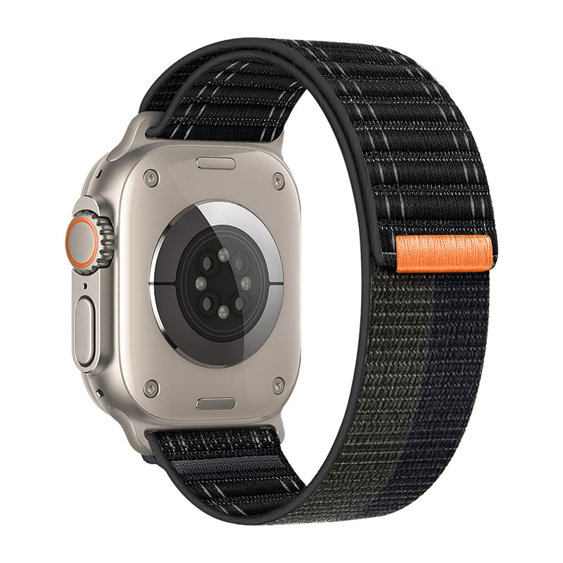 Lightweight Woven Nylon Wave Pattern Loop Band for Apple Watch