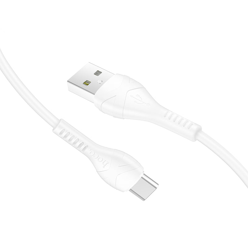 Hoco USB to USB-C Data and Charge Cable (0.5m) - SKmobile Canada