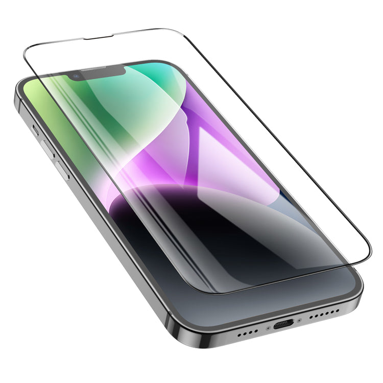 Full Screen Tempered Glass Screen Protector for iPhone 16e | 14 | 13 | 13 Pro (0.3mm Clear)