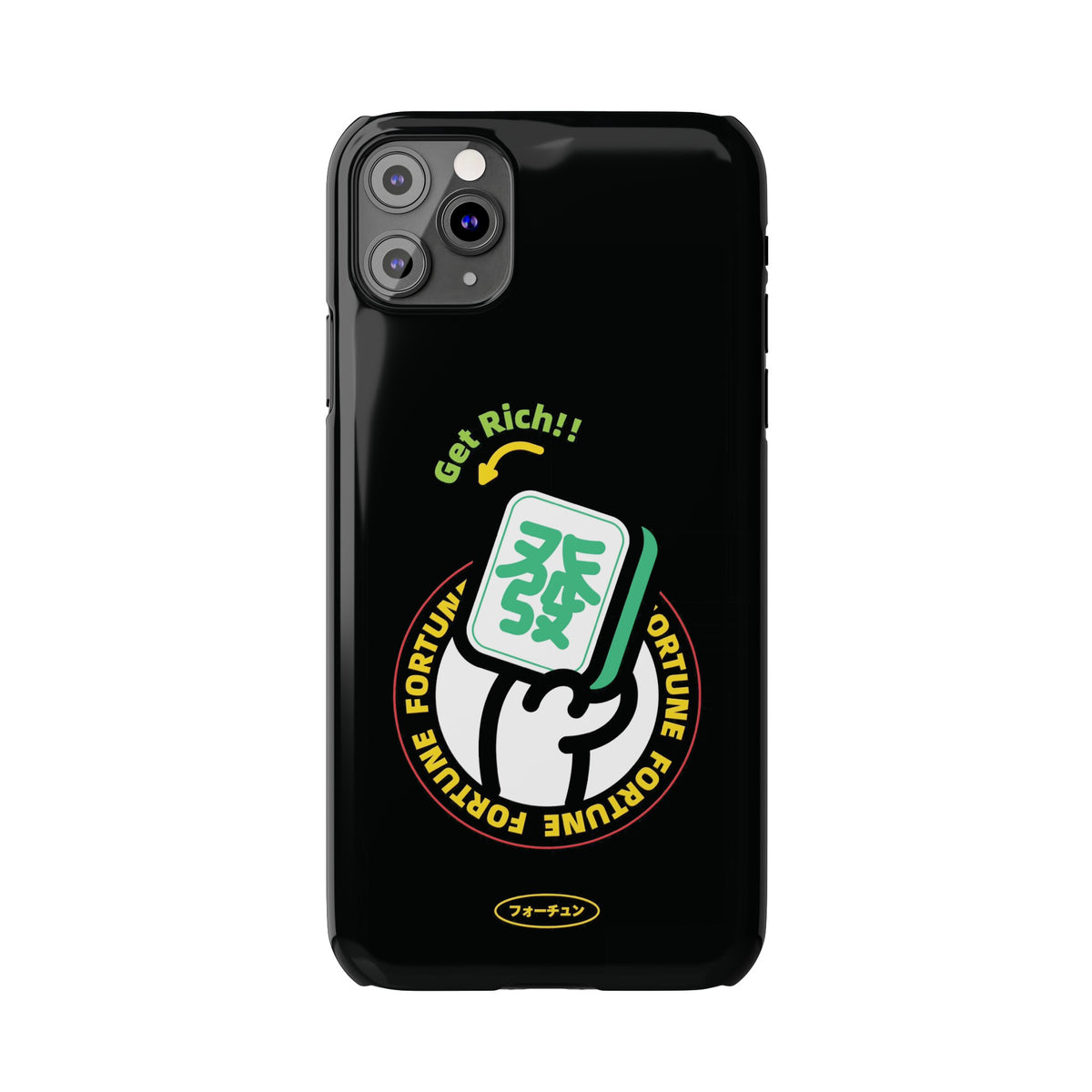 Get Rich Slim Phone Case - SKmobile Canada