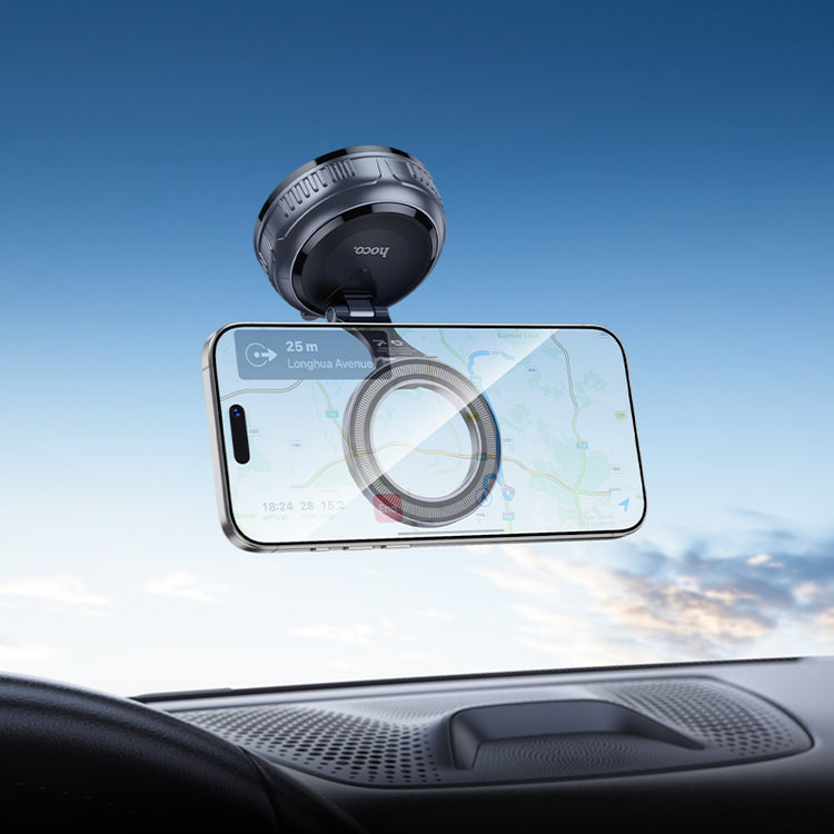 Universal Magnetic Vacuum Suction Cup Phone Mount for Car & Home