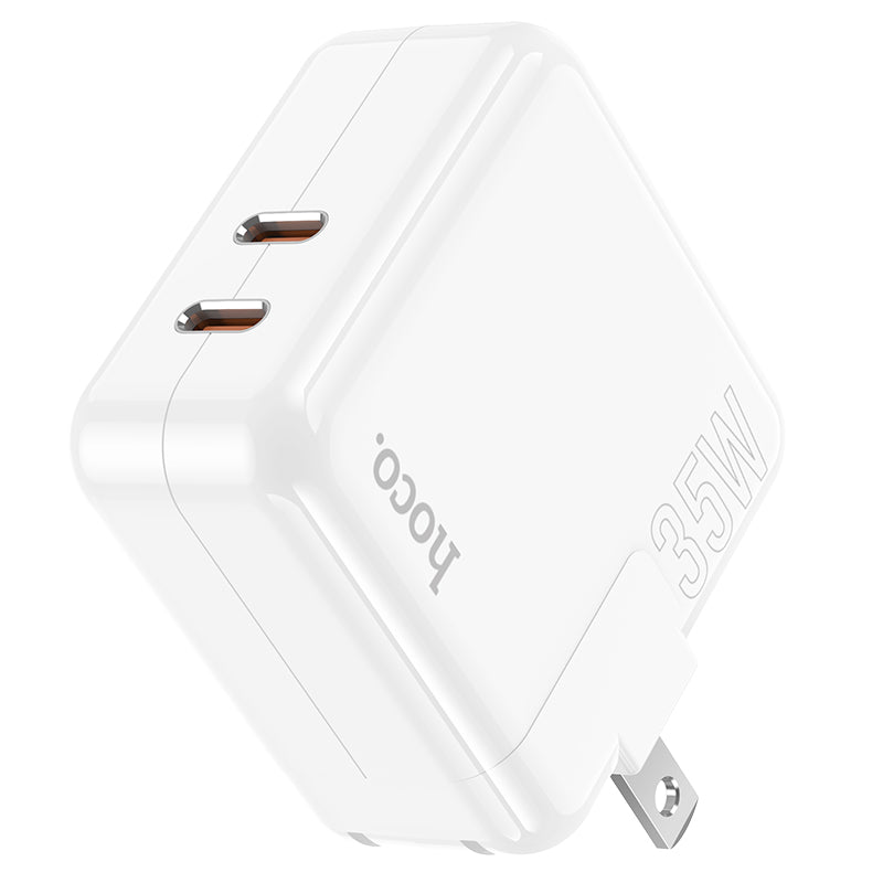 High Power 35W Dual Port USB-C Fast Charger with PD - SKmobile Canada