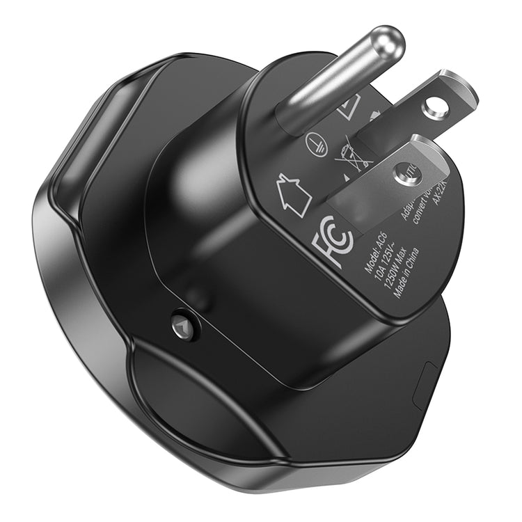 Universal US Travel Plug Adapter Type A for USA Canada and Mexico