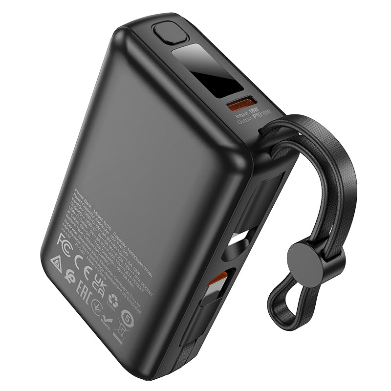 Source Dual PD20W Power Bank with Cable (10000 mAh)