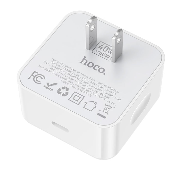 40W with Dynamic 60W USB-C GaN Fast Wall Charger Power Adapter