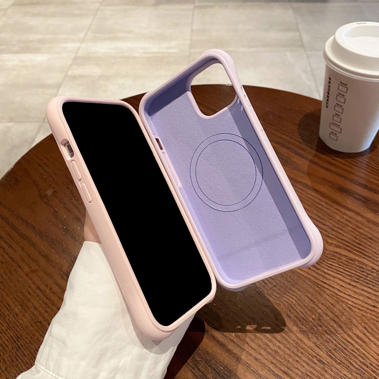 3D Wave Ripple Liquid Silicone Magnetic Protective iPhone Case