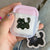 Pink White and Black Cat AirPods Case (Copy)