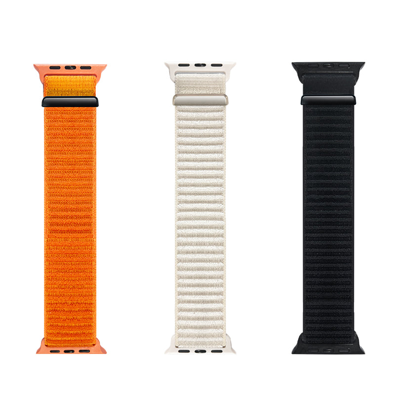 Breathable Woven Nylon Mountain Trail Loop Band for Apple Watch