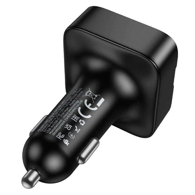 20W USB-C PD Car FM Transmitter Bluetooth 5.4 Adapter for Hands Free