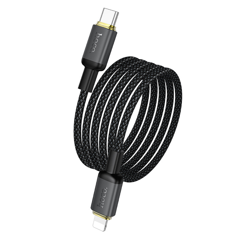 USB-C to Lightning Braided Fast Charging Cable 30W Power Delivery 1m
