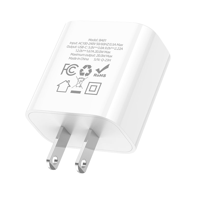 High Performance 20W USB-C Charger with PD