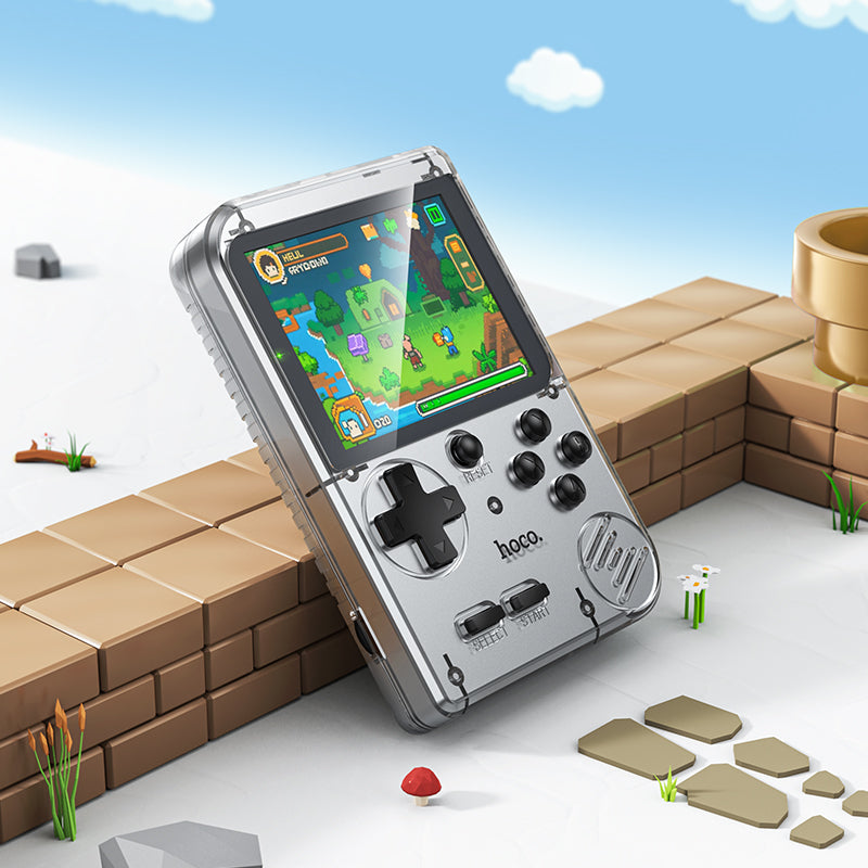 Retro Portable Vertical Handheld Game Console with 400 Classic Games