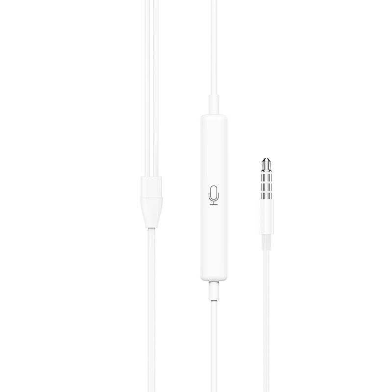 Crystal Joy Wire-Controlled 3.5mm Earphones with Mic