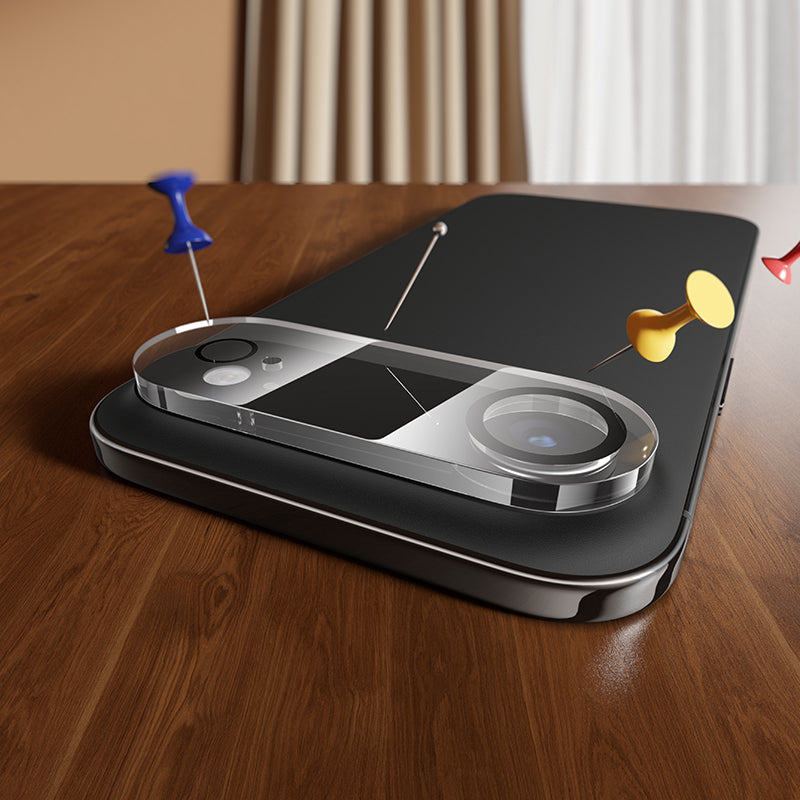 Full Coverage Tempered Glass Lens Protector for iPhone Air