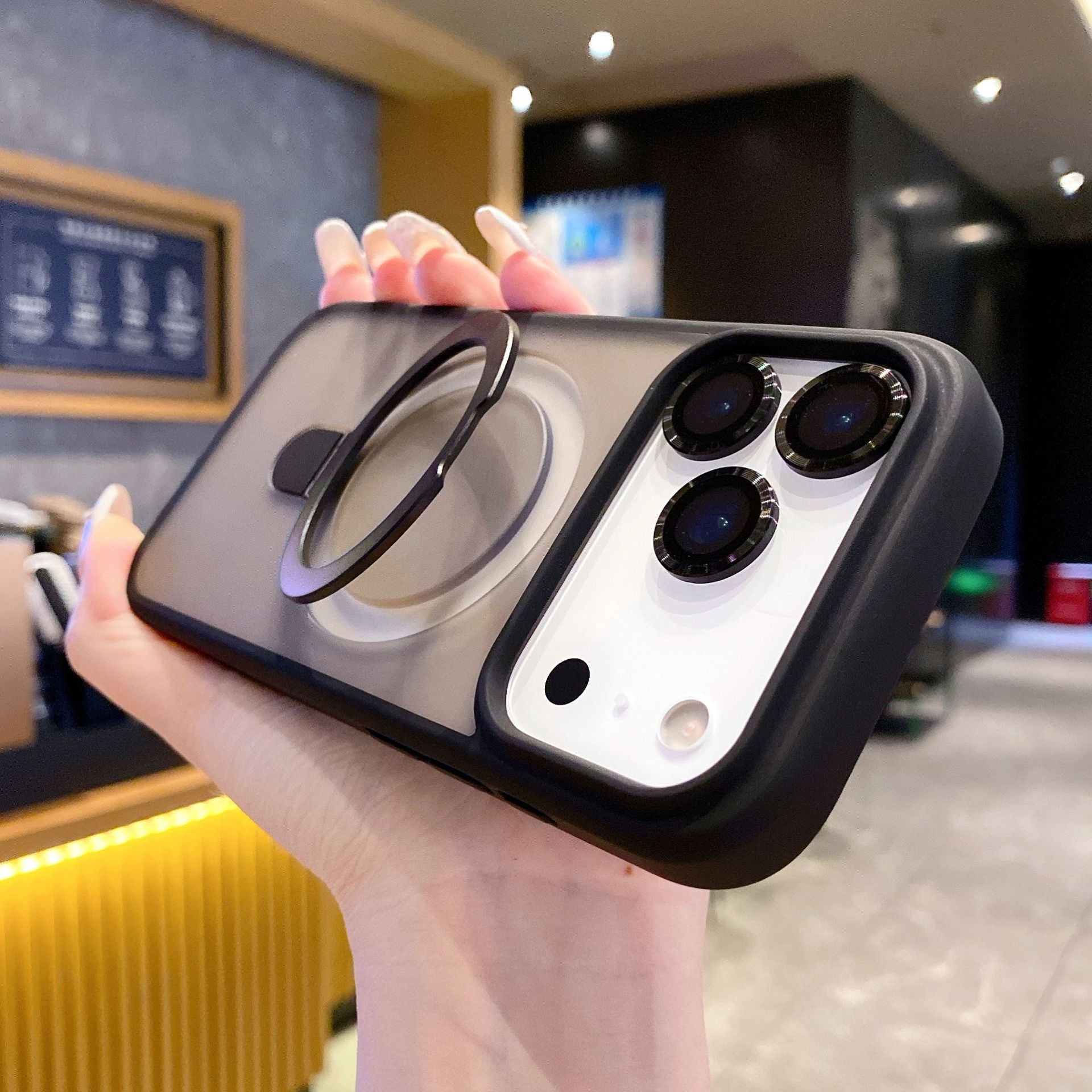 Circle Kick Stand MagSafe Case for iPhone 17 Series (ALL)