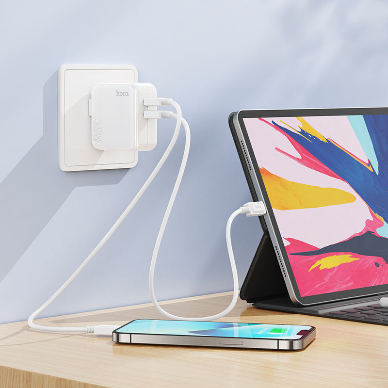 High Power 35W Dual Port USB-C Fast Charger with PD - SKmobile Canada