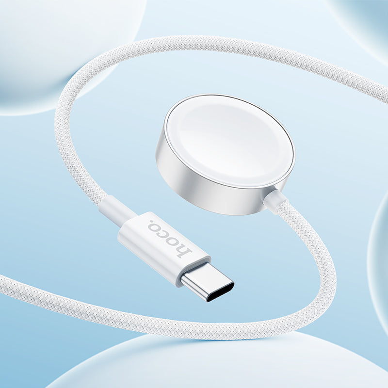 2-in-1 Magnetic Wireless USB-C Watch Charger for Apple & Samsung