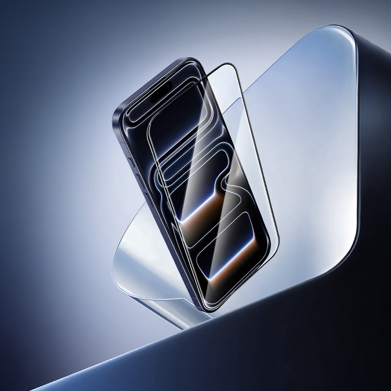 Guardian G16 Full Screen Tempered Glass Screen Protector for iPhone 17 / 16 Pro (0.4mm Clear)