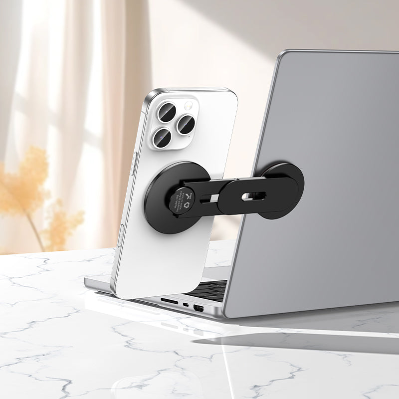 Stable MagSafe Magnetic Screen Mount – Car & Laptop Holder