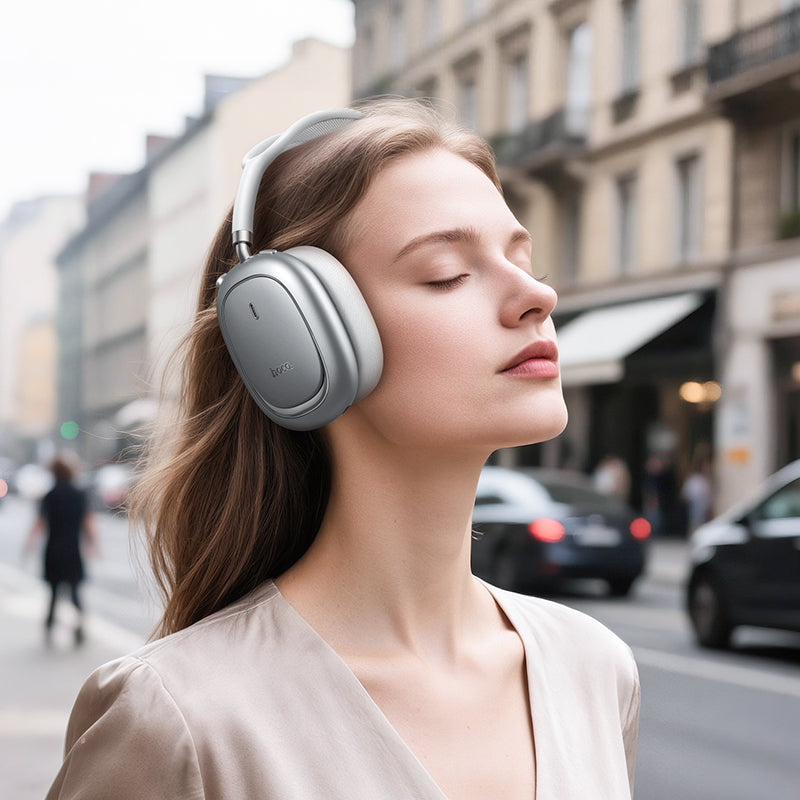 Wireless Active Noise Cancelling Over-Ear Headphones with Smart App Control
