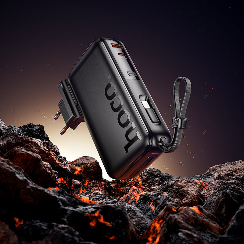 Spirit 22.5W + PD20W Power Bank with US & EU Power Adapter and Cable (10000 mAh)