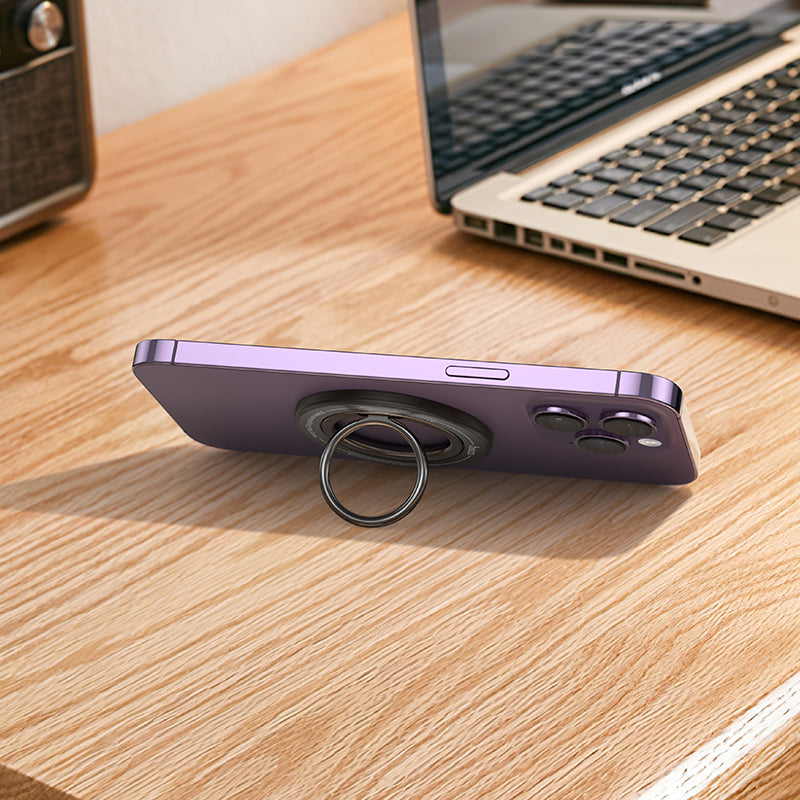 360-Degree Rotating Magnetic Mobile Phone Ring Holder