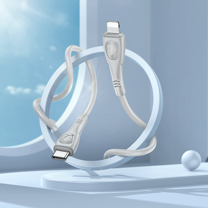 Borofone USB-C to Lightning Data and Charge Cable (1m) - SKmobile Canada
