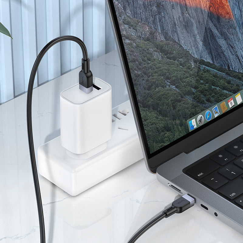 Hoco 60W Silicone USB-C to USB-C Data and Charge Cable (2m)