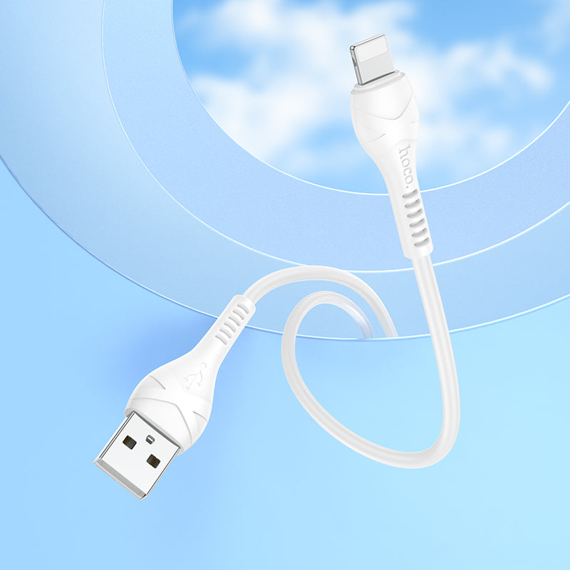 Hoco USB to Lightning Data and Charge Cable (0.5m) - SKmobile Canada