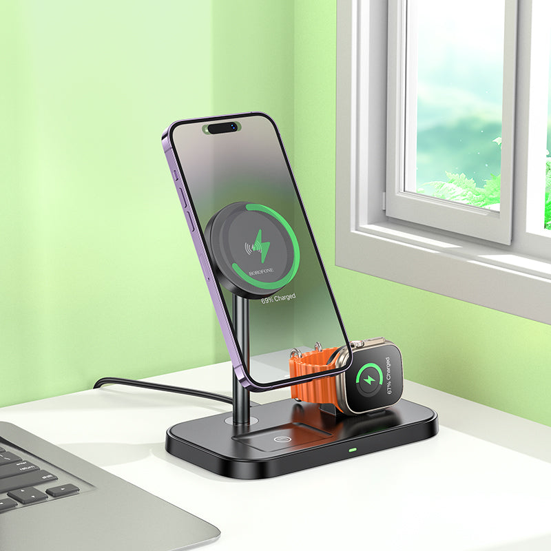 Feliz 3-in-1 Wireless Fast Charger