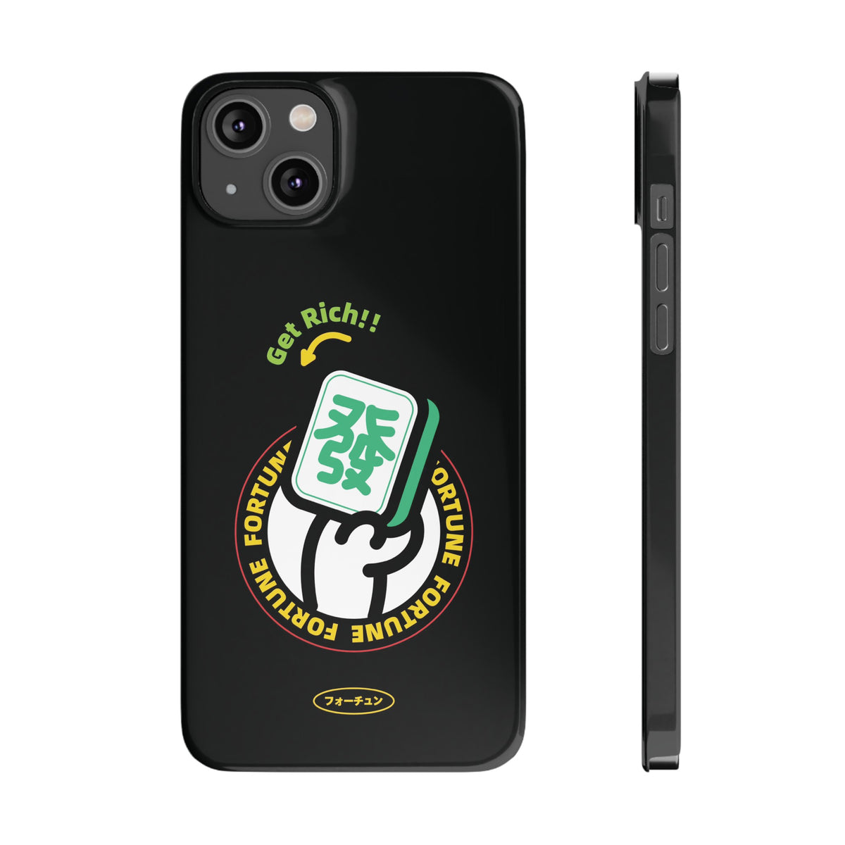 Get Rich Slim Phone Case - SKmobile Canada