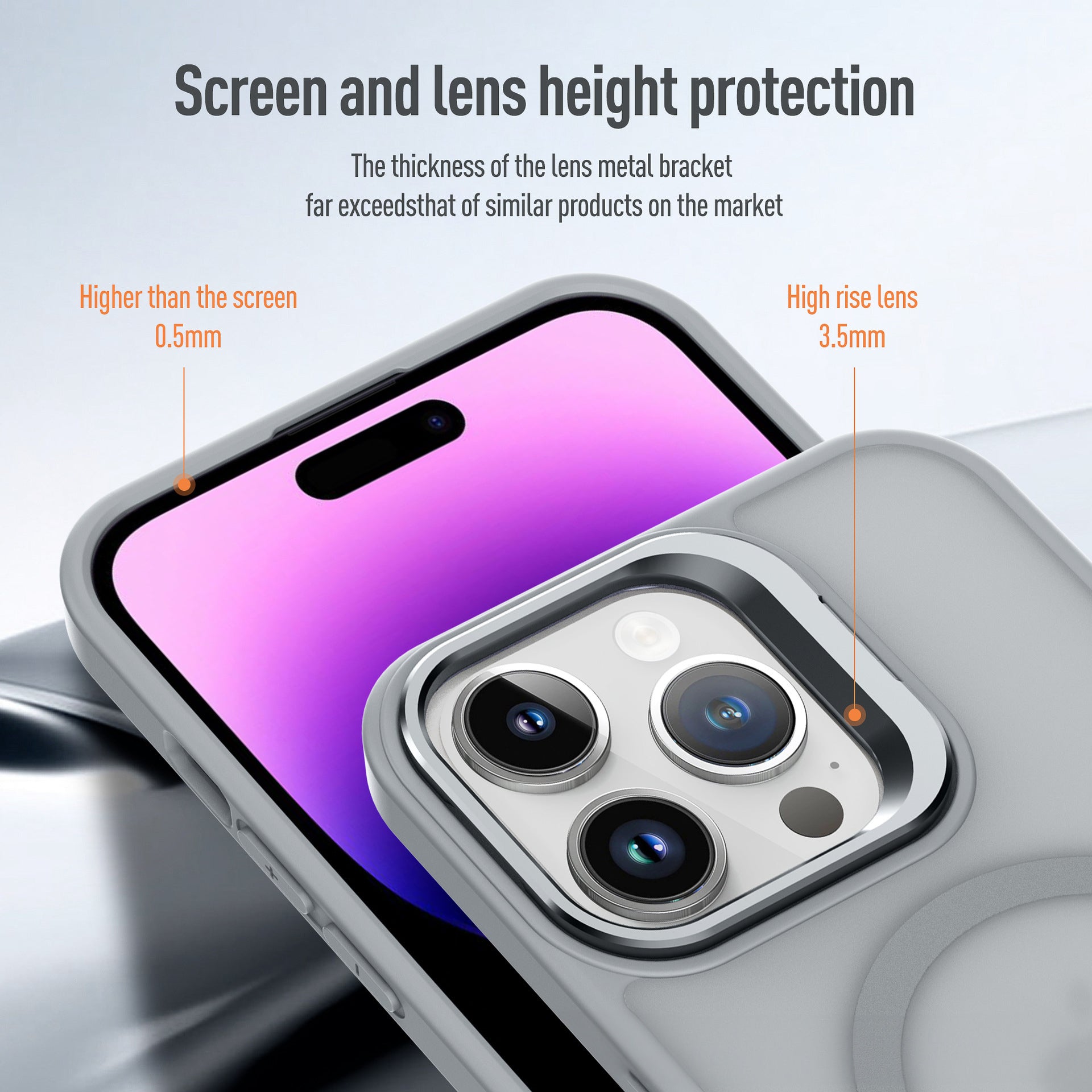 MagSafe Phone Case with Kick Stand for iPhones