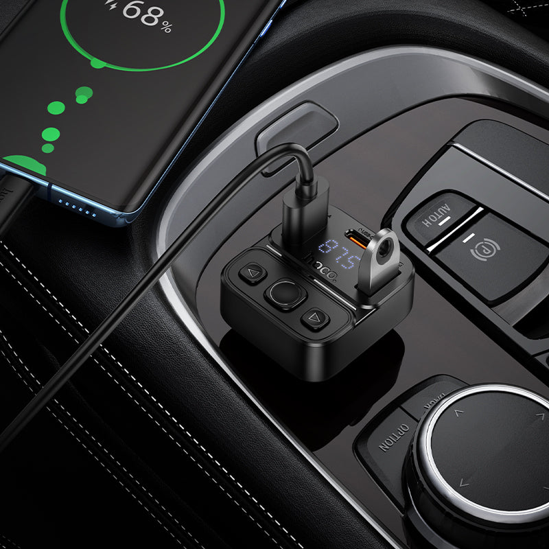 Delta 35W Bluetooth 5.4 FM Transmitter with Dual Fast Charging